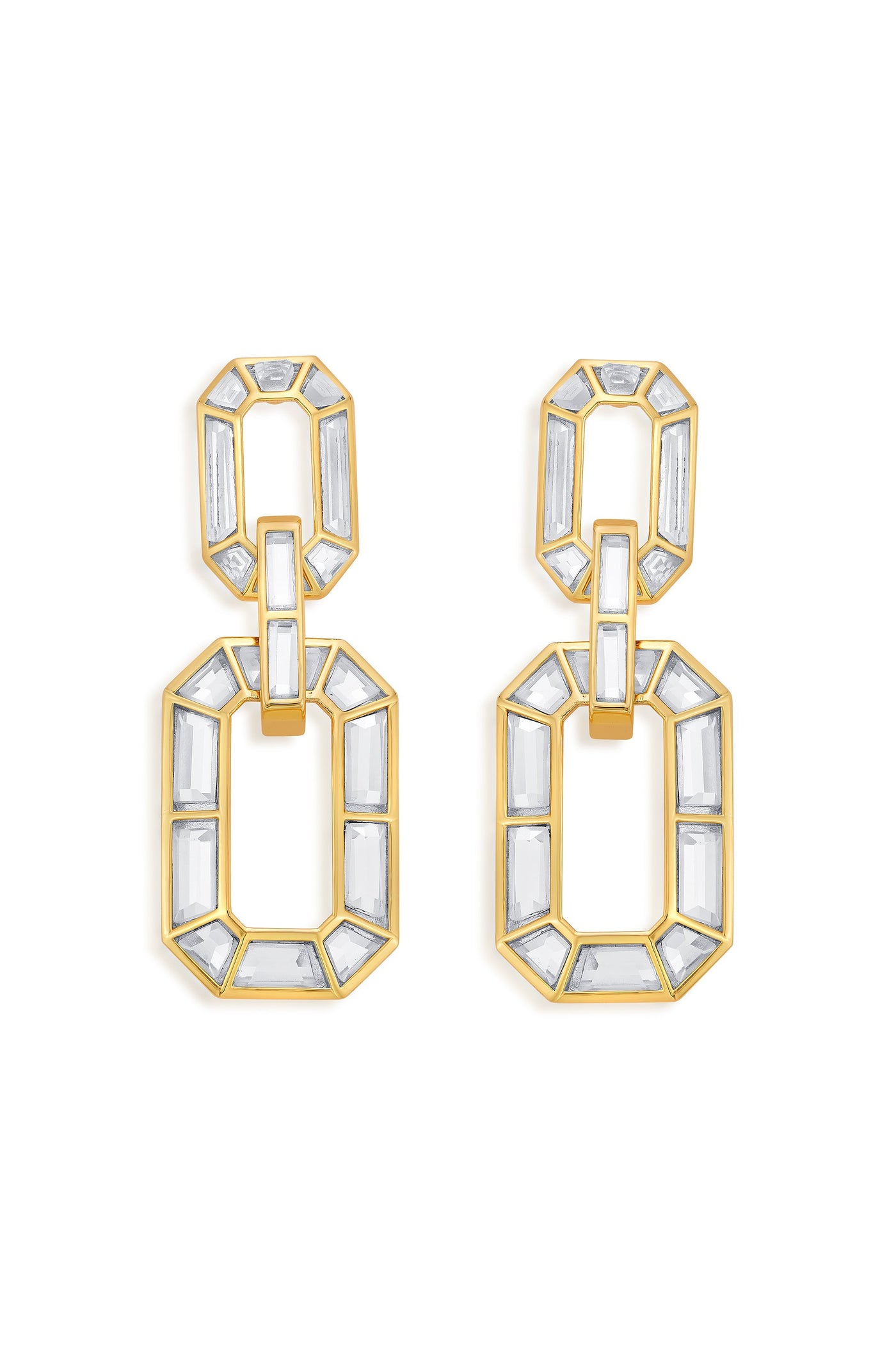 Mirrors on the Move 2.0 Libra Link Earrings