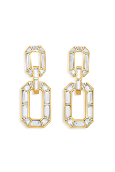 Mirrors on the Move 2.0 Libra Link Earrings