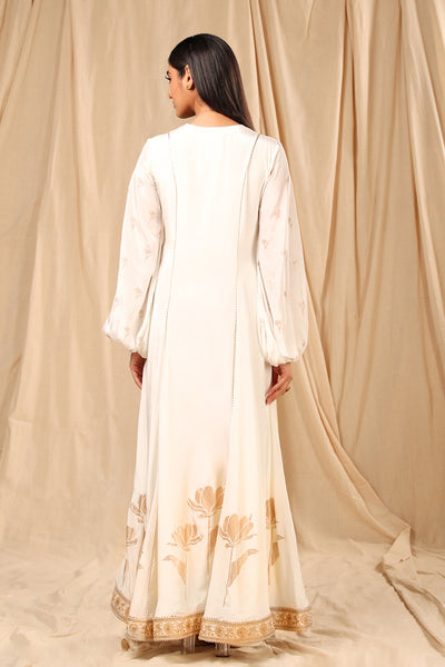 Masaba Ivory Wine Garden Kurta Dress festive indian designer wear online shopping melange singapore