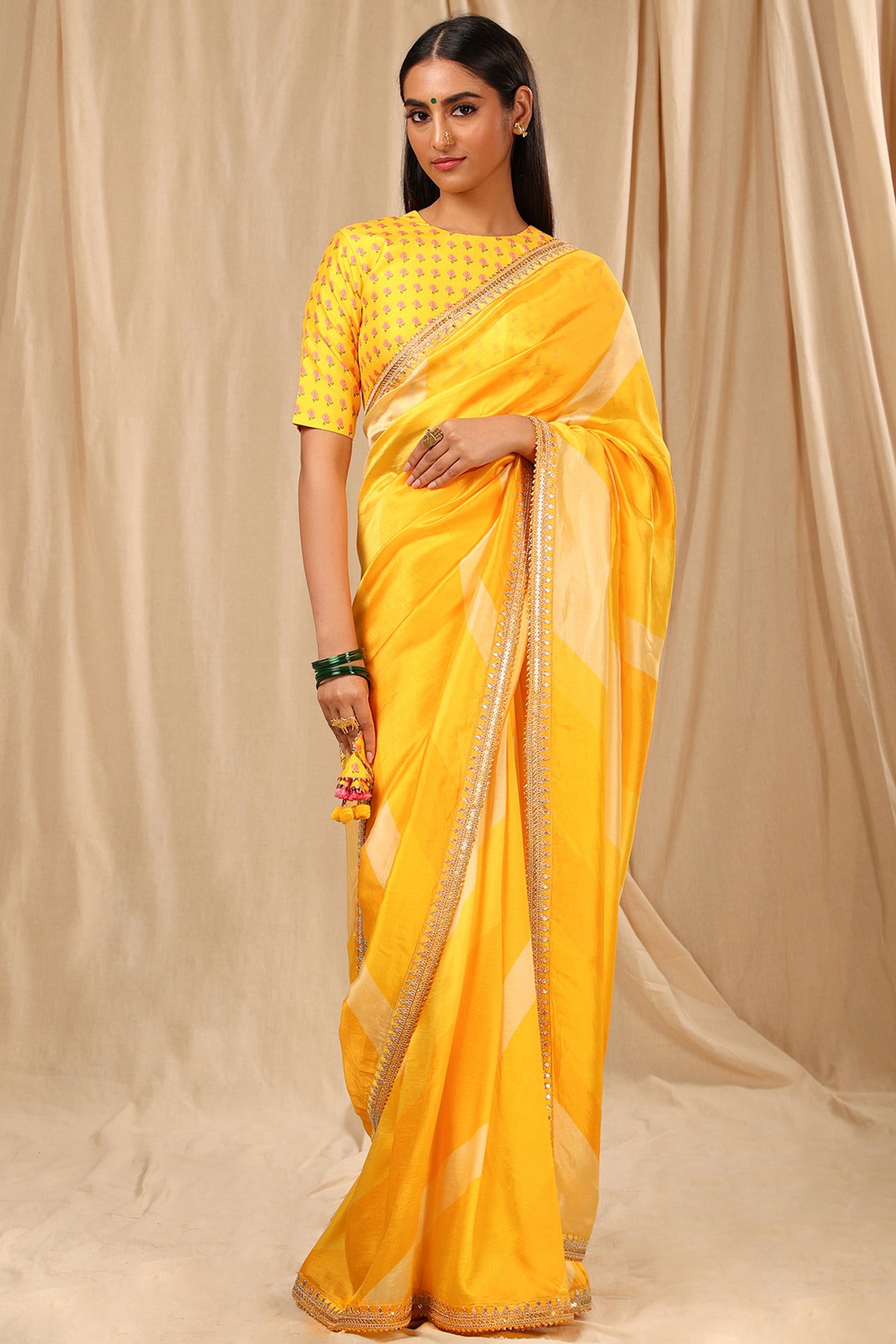 masaba Mango Sorbet Saree festive indian designer wear online shopping melange singapore