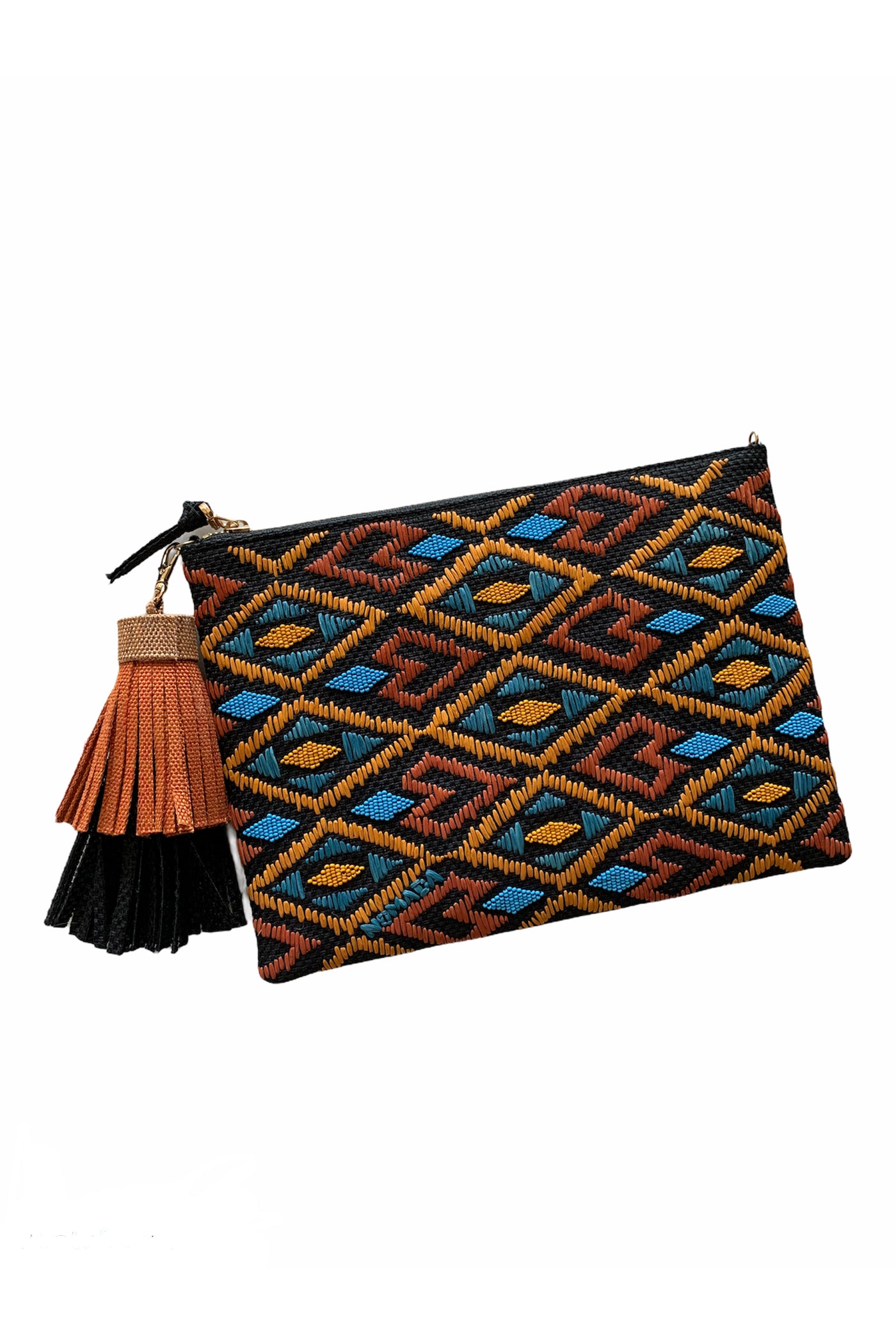 Aztec Zipper Black