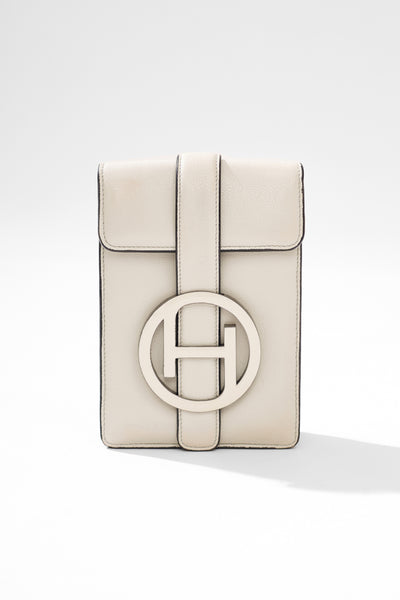 outhouse Dopamine Messenger Bag In Ivory White bags accessories online shopping melange singapore indian designer wear