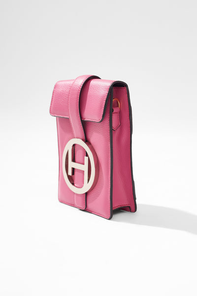 outhouse Dopamine Messenger Bag In Persian Pink bags accessories online shopping melange singapore indian designer wear