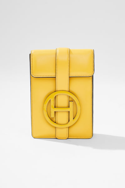 outhouse Dopamine Messenger Bag In Tuscany Yellow bags accessories online shopping melange singapore indian designer wear