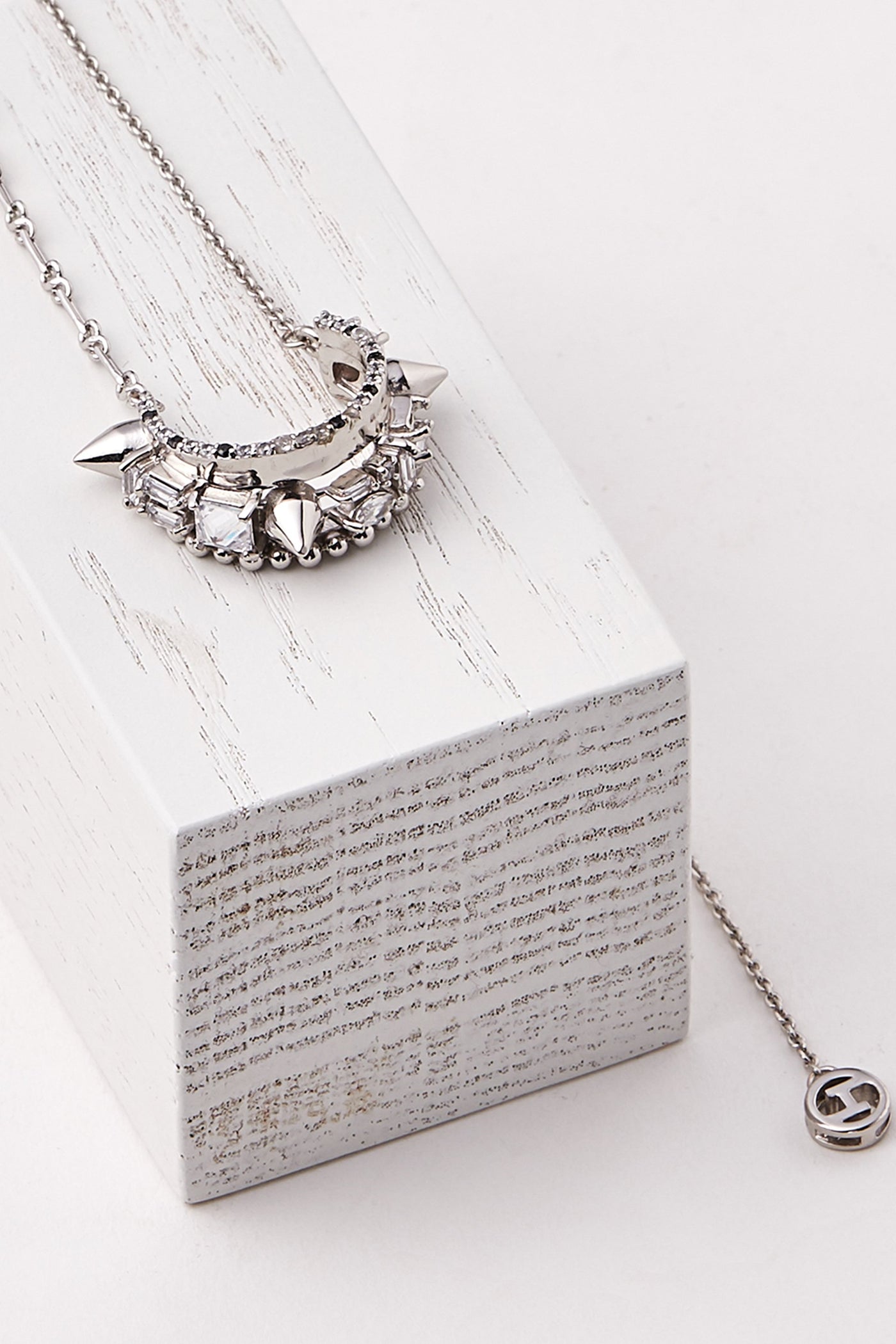 Orion Silver Crescent Pendant