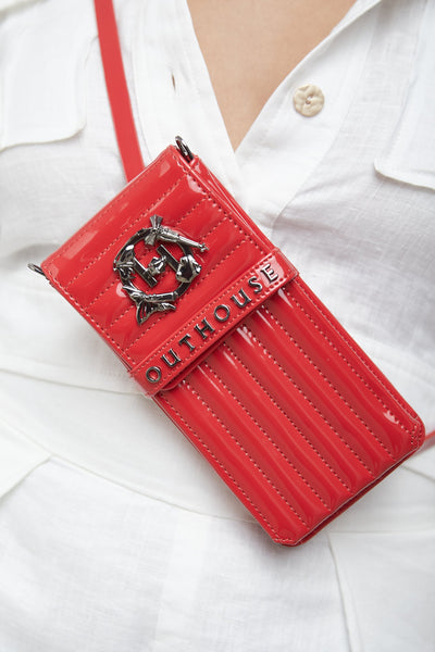 The OH V Birdie Phone Bag Scarlet Red