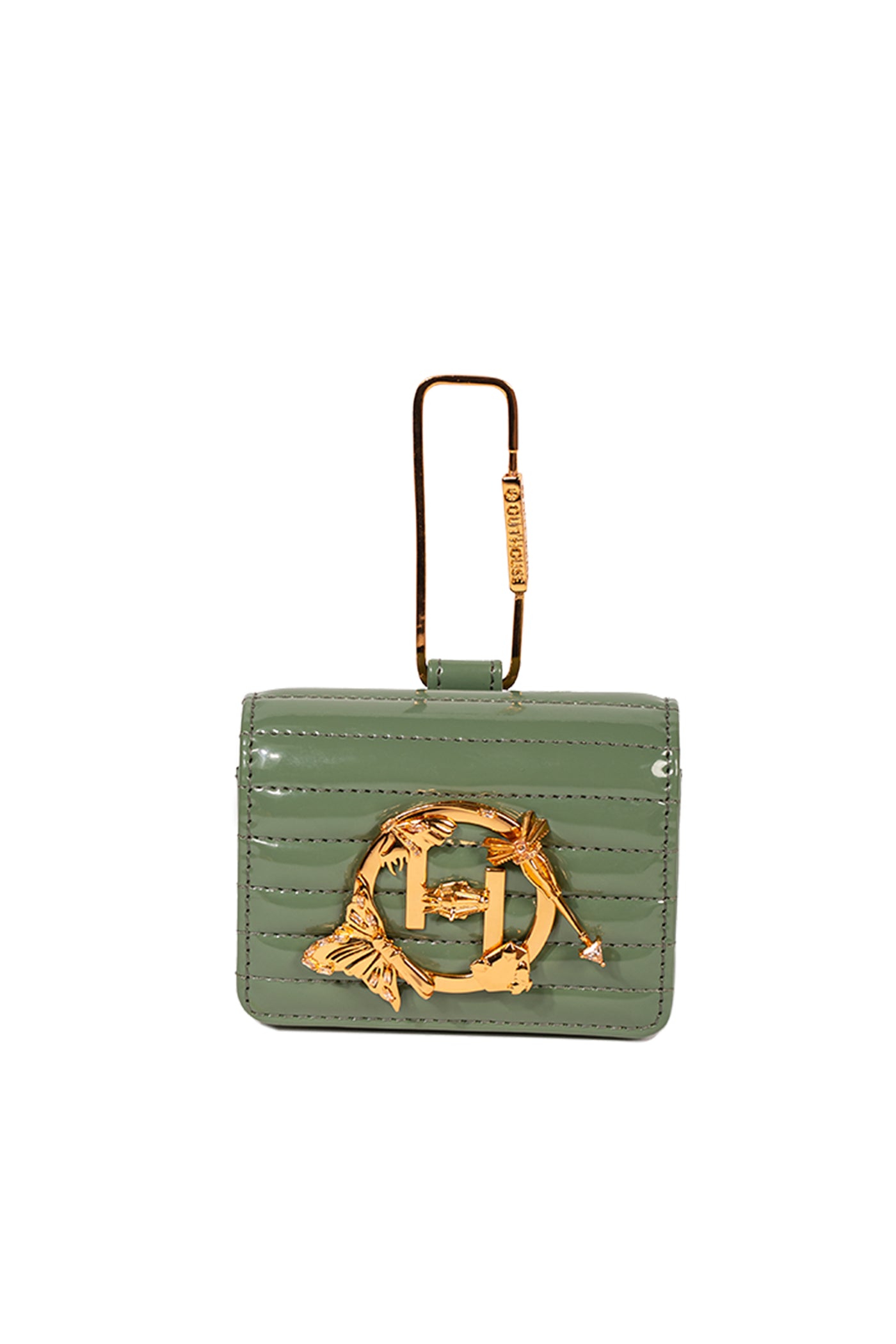 outhouse jewellery The Oh V Furbie - Fern Green bag accessories online shopping melange singapore indian designer wear