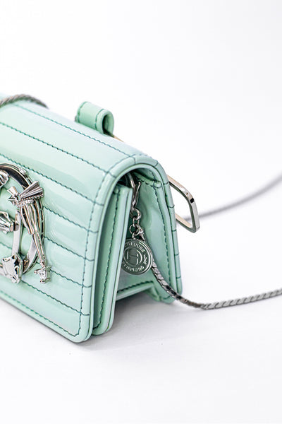 outhouse jewellery The Oh V Furbie - Seafoam Green bags accessories online shopping melange singapore indian designer wea