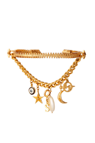 outhouse jewellery The Universe Of Charms Personalised Bracelet gold online shopping melange singapore fashion jewellery indian designer wear