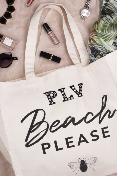 The Beach Please Tote Bag