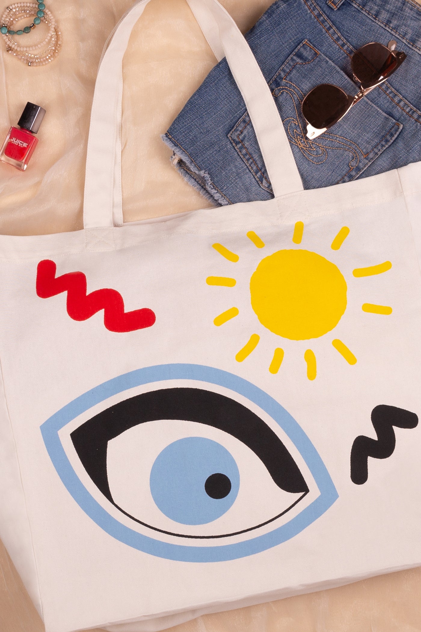 Evil Eye Tote Bag