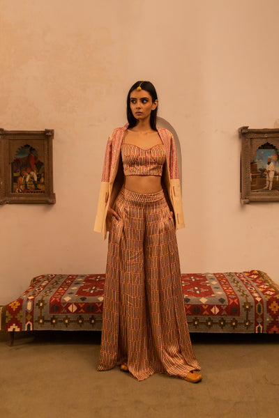 Embellished Jacket And Pant Set