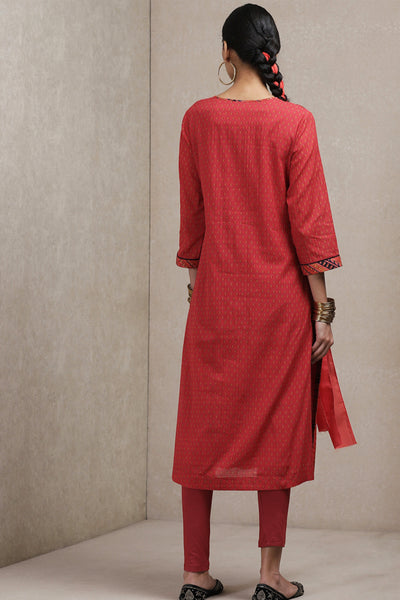 ritu kumar burgundy kurta set online shopping melange singapore indian designer wear